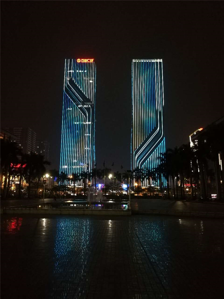 灯光秀楼体亮化