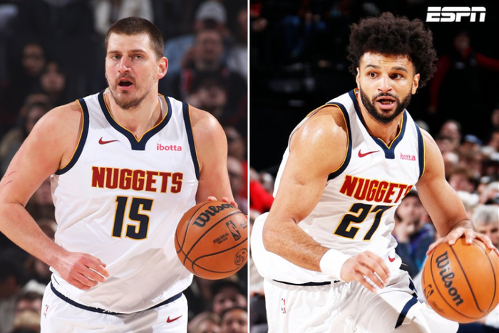 约基奇与穆雷相互助攻数逼近历史第一，仅差2